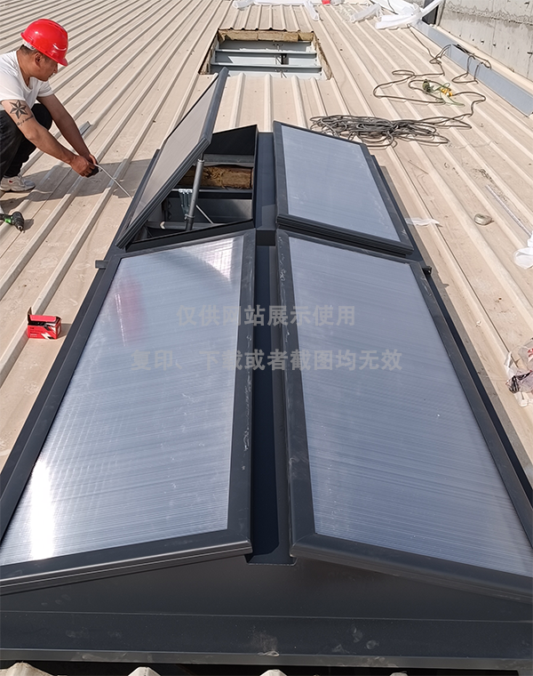 兰州王老吉生产车间高昌排烟天窗